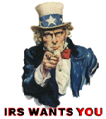 Uncle Sam IRS Wants You